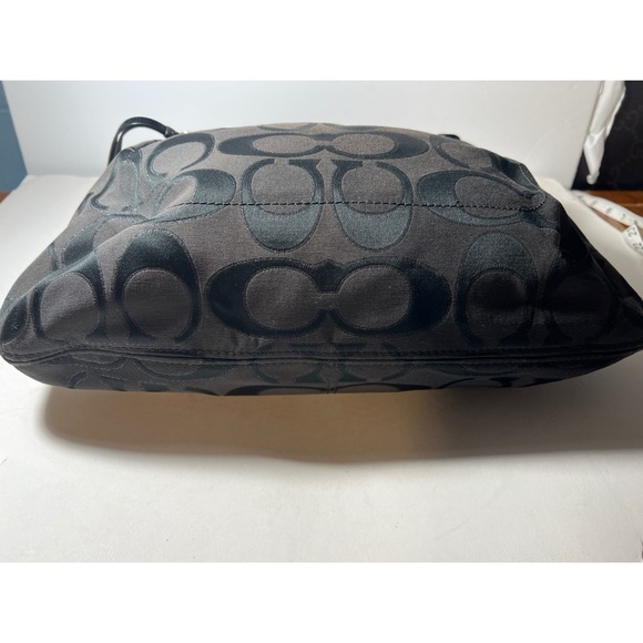 Coach Black Signature Tote Bag - Picture 5 of 7
